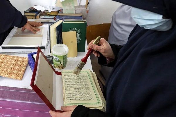 Restoration of old Qurans in Libya