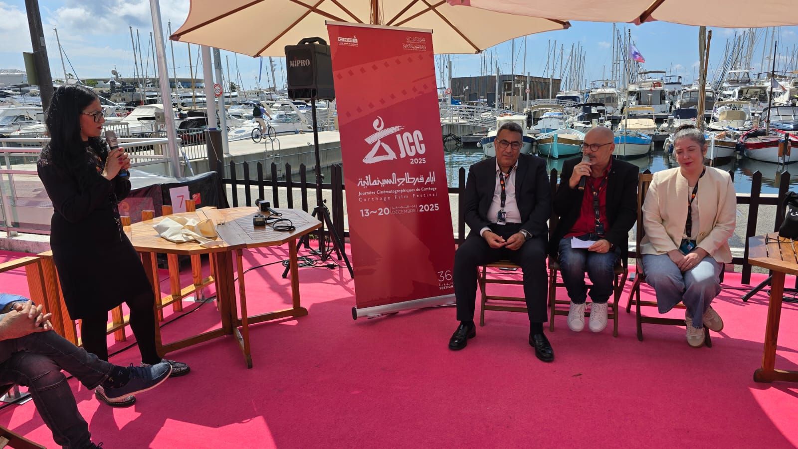 أيام قرطاج السينمائية بالجناح التونسي (2) أيام قرطاج السينمائية بالجناح التونسي (2)