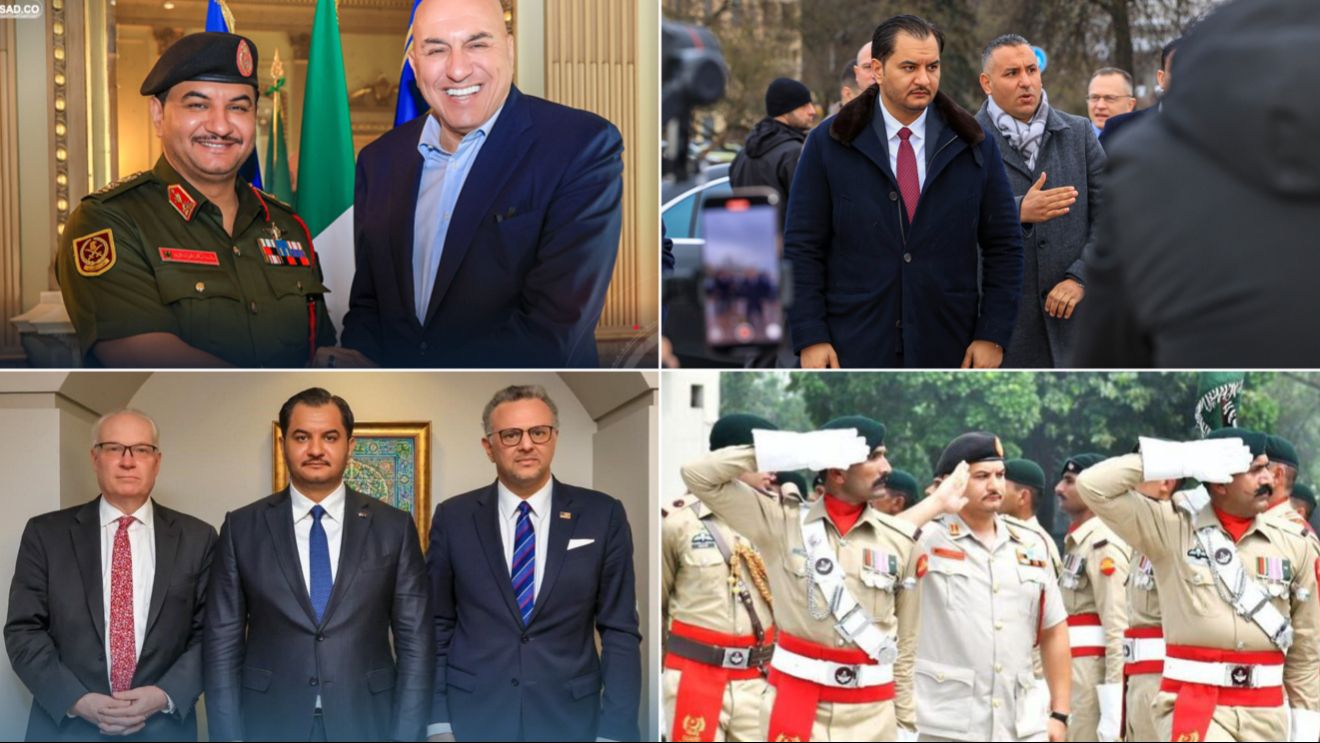 زيارات الفريق صدام هذا العام إلى واشنطن وموسكو و روما و إسلام آباد