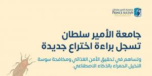 «براءة اختراع سعودية» للكشف عن السوسة الحمراء