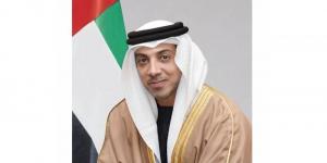 منصور بن زايد يحضر مأدبة إفطار سلطان بن حمدان