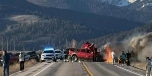 سبعة قتلى في حادث سير قرب متنزه يلوستون الأمريكي