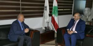 ناصر الدين استقبل السفير الروسي وبحثا بتفعيل التعاون الثنائي في المجال الصحي