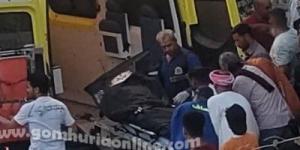 ننشر الصور الاولى لمقتل زوج على يد زوجته طعناً بالعبور