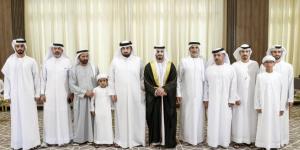 أحمد بن محمد يحضر أفراح الحميري والسويدي
