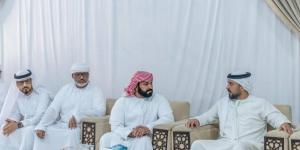 عبدالعزيز بن حميد يعزي في وفاة سالم الزعابي