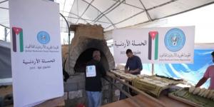 الهيئة الخيرية الأردنية تفتتح مخبزًا يوميًا في جنوب غزة  ..  فيديو