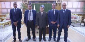 عكاوى يبحث مع وفد جهاز تنمية المشروعات المتوسطة سبل التعاون 