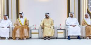 محمد بن راشد يشهد أفراح آل مكتوم