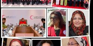 تولى قرينة رئيس الجمهورية الرئاسة الشرفية لـ "الهلال الأحمر".. إضافة للمرأة المصرية