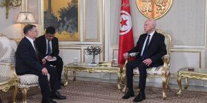 رئيس الجمهورية يستقبل عضو المكتب السياسي وعضو اللجنة المركزية للحزب الشيوعي الصيني