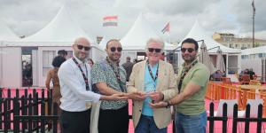 جناح مهرجان القاهرة السينمائي يفوز بجائزة أفضل جناح في سوق كان السينمائي