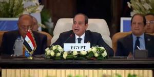السيسي: غزة تعرضت للتدمير بهدف التهجير ونواصل جهود الوساطة لوقف العدوان