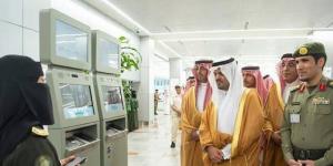 نائب امير مكة يتفقد صالات الحج والعمرة