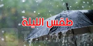 الليلة: أمطار أحيانا غزيرة مع تساقط محليا كثيف للبرد بالشمال والوسط