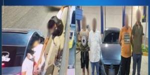 كشف ملابسات فيديو متداول بإلقاء شخص زجاجات على أحد معارض السيارات بالجيزة