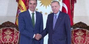 تركيا | أردوغان يلتقي سانشيز في إسطنبول ويشيد بموقف إسبانيا من غزة