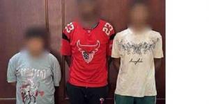 ضبط 3 أشخاص استولوا على هاتف محمول طالب بالإكراه فى الجيزة