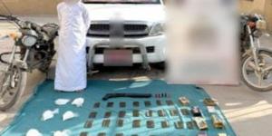 ضبط عناصر بؤر إجرامية للاتجار فى المخدرات وبحوزتهم مضبوطات ب 116