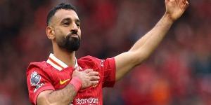 صلاح يتصدر قائمة أفضل 25 لاعبا بالدوري الإنجليزي