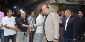 محافظ القليوبية يقدم واجب العزاء لأسر ضحايا حريق شلقان بالقناطر