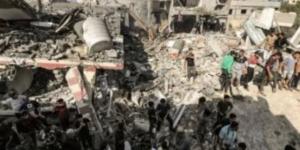 استشهاد 8 فلسطينيين جراء قصف الاحتلال مخيم البريج وخان يونس