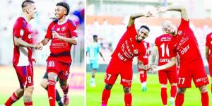 فوز شباب الأهلي والشارقة والعين والنصر في ضربة بداية دوري أدنوك