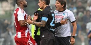 لاعب مغربي يفقد كونتي أعصابه في مباراة ودية لنابولي