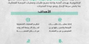 العدل تطلق مركز خدمة الترجمة الموحد