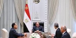 الرئيس السيسي يجتمع مع مدبولى ووزراء الداخلية والاتصالات ورئيسى المخابرات والرقابة