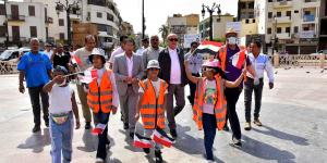 يوم فى حب مصر لرفع مخلفات الحنطور بالأقصر