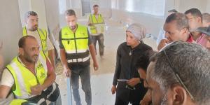 رئيس جامعة الأقصر تتفقد المشروعات الإنشائية ومعدلات التنفيذ