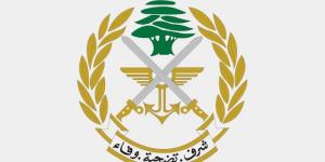 الجيش اللبناني: توقيف أشخاص لارتكابهم جرائم مختلفة منها تأليف عصابات للاتجار بالأسلحة وسرقة الدراجات النارية
