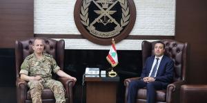 قائد الجيش اللبناني يبحث سبل التعاون مع اليونيفيل