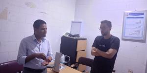 وكيل وزارة الصحة بالأقصر يتفقد معمل الرصد البيئى بوحدة كوم الرمال