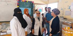 قافلة حياة كريمة الطبية تعالج أهالي البياضية بالإسماعيلية