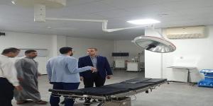 نائب وزير الصحة والسكان يتفقد مستشفى رأس الحكمة