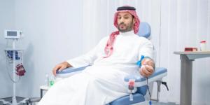 ولي العهد يتبرع بالدم في بادرة كريمة.. ويُطلق الحملة الوطنية السنوية