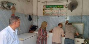 حملة رقابية بمطاي تسفر عن تحرير 24 محضرًا متنوعًا