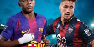 اليوم.. برشلونة يواجه ليفانتي في الدوري الإسباني