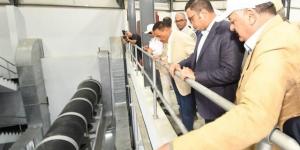 وزير الإسكان ومحافظ مطروح يتفقدان محطة تحلية مياه البحر الرميلة 4
