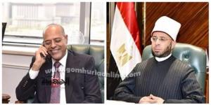 وزيرا العمل والأوقاف يشيدان ببطولة عامل مزلقان بنى سويف