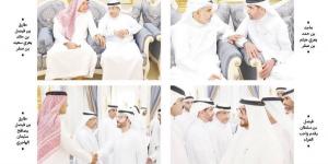 الشيوخ والمسؤولون يعزون بوفاة الشيخة ردن القاسمي
