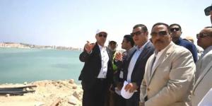وزير الإسكان ومحافظ مطروح يتفقدان مشروع إحلال وتجديد كوبري روميل