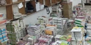 ضبط 29 ألف نسخة كتاب دراسى خارجى داخل مطبعة بدون ترخيص بالقاهرة