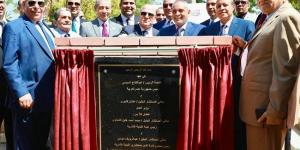 رئيس هيئة النيابة الإدارية يضع حجر الأساس لمقر نادي المستشارين الجديد بالمنيل