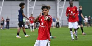 هدف لابن روني مع شباب مانشستر يونايتد
