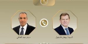 وزير الخارجية يطلع نظيره الألماني على مستجدات مفاوضات وقف إطلاق النار في غزة