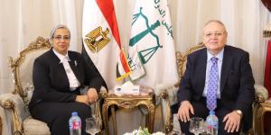 رئيس مجلس الدولة يستقبل رئيسة المجلس القومي للمرأة
