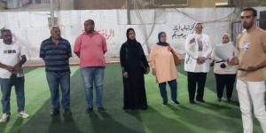 جلسة رياضية عن تنظيم الأسرة بمركز شباب أبناء السويس